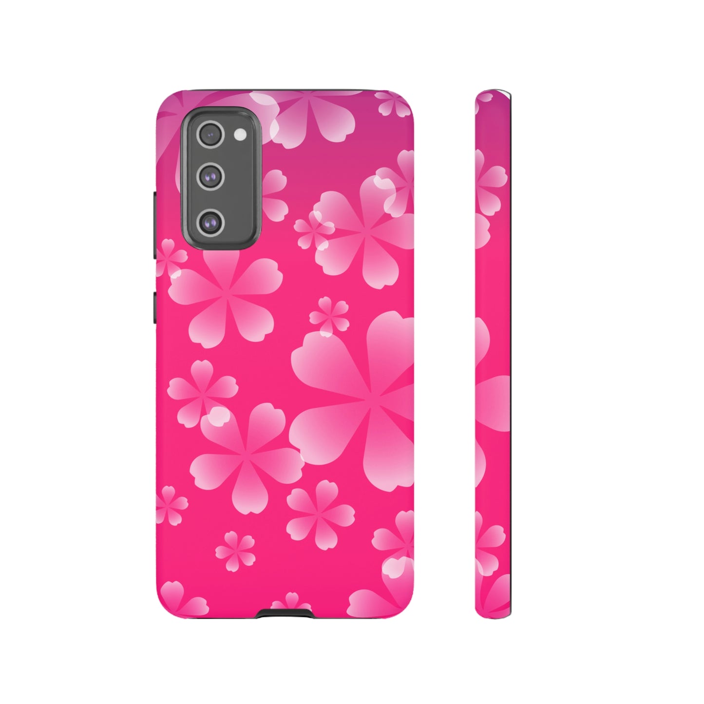 Pink with Cherry Blossom Tough Cases