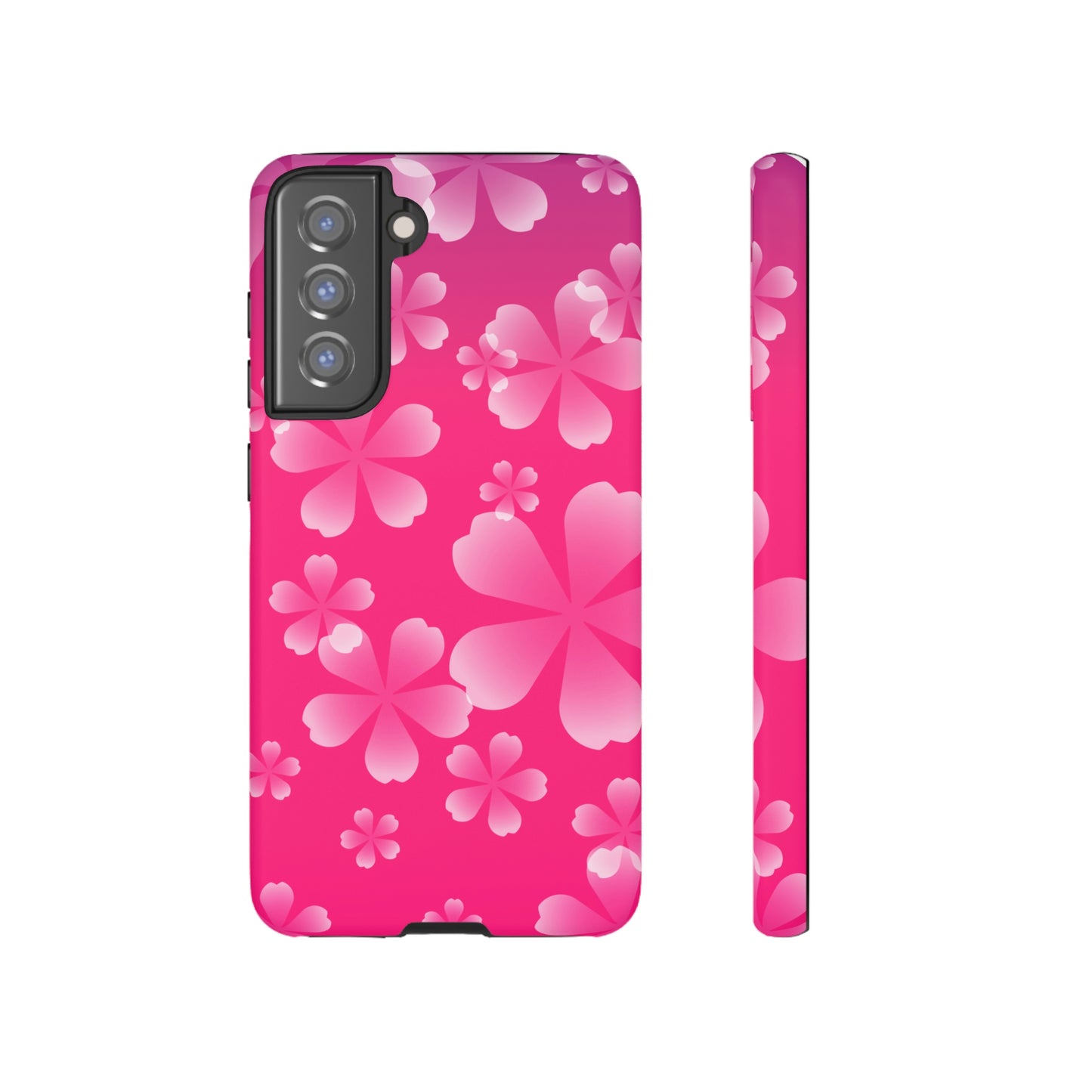 Pink with Cherry Blossom Tough Cases