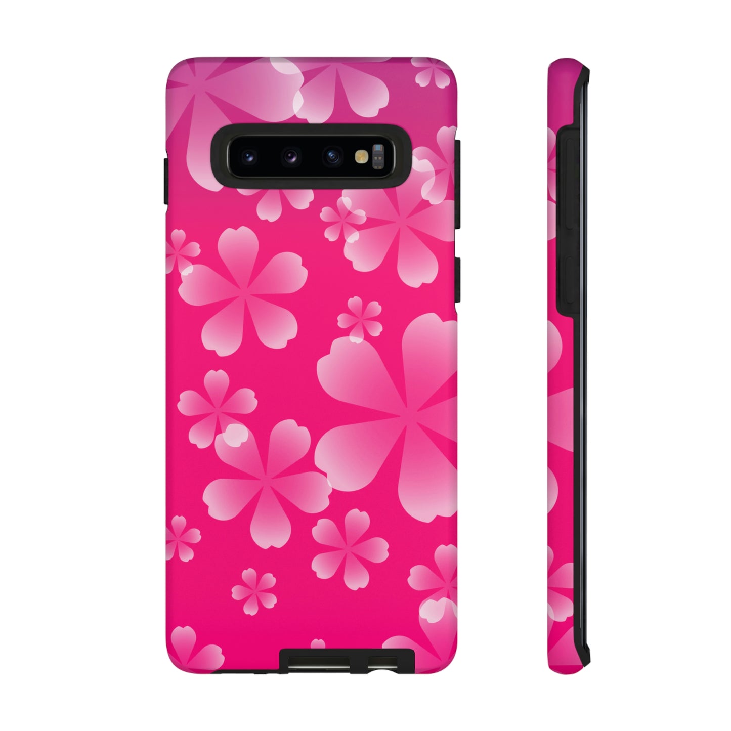 Pink with Cherry Blossom Tough Cases