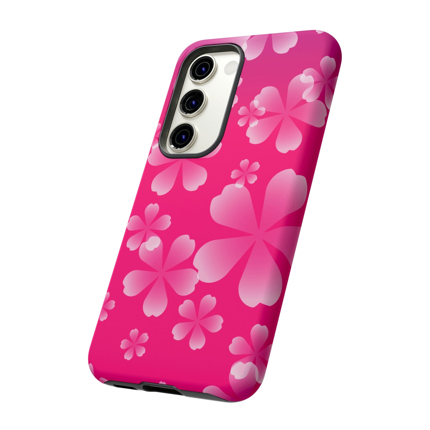 Pink with Cherry Blossom Tough Cases