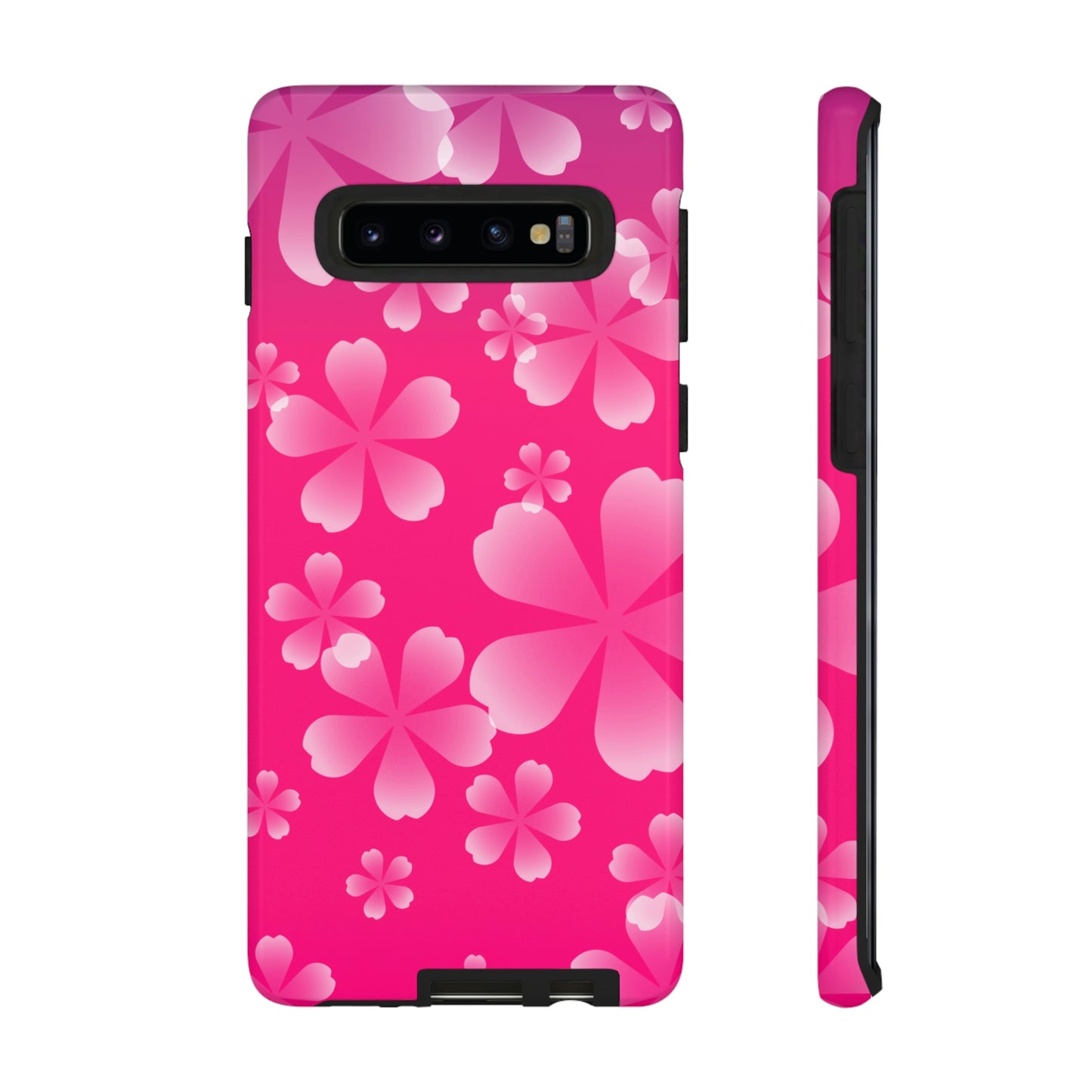 Pink with Cherry Blossom Tough Cases