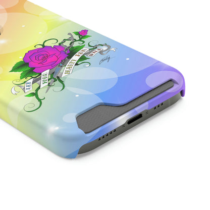 Let UR Beauty Run Wild (Phone Case W/Card Holder)