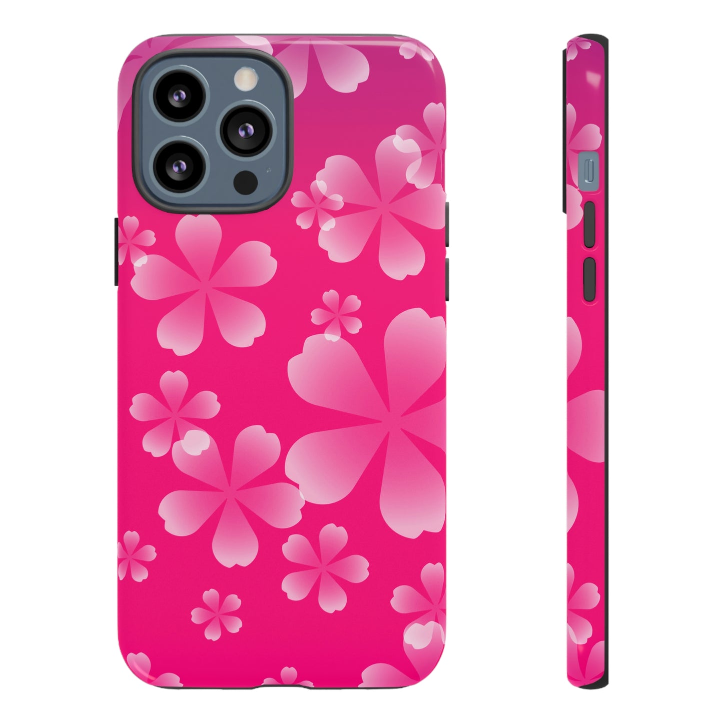 Pink with Cherry Blossom Tough Cases