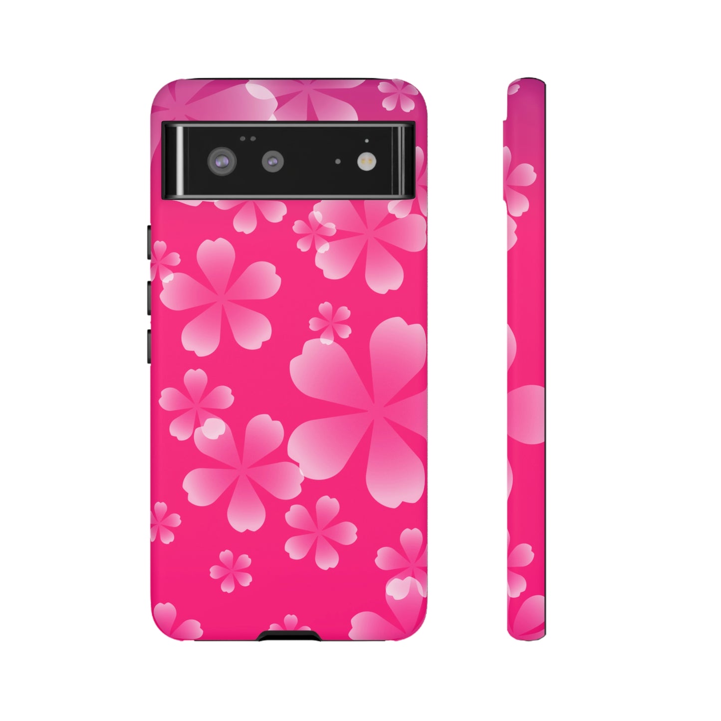 Pink with Cherry Blossom Tough Cases