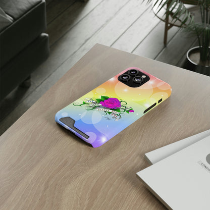 Let UR Beauty Run Wild (Phone Case W/Card Holder)