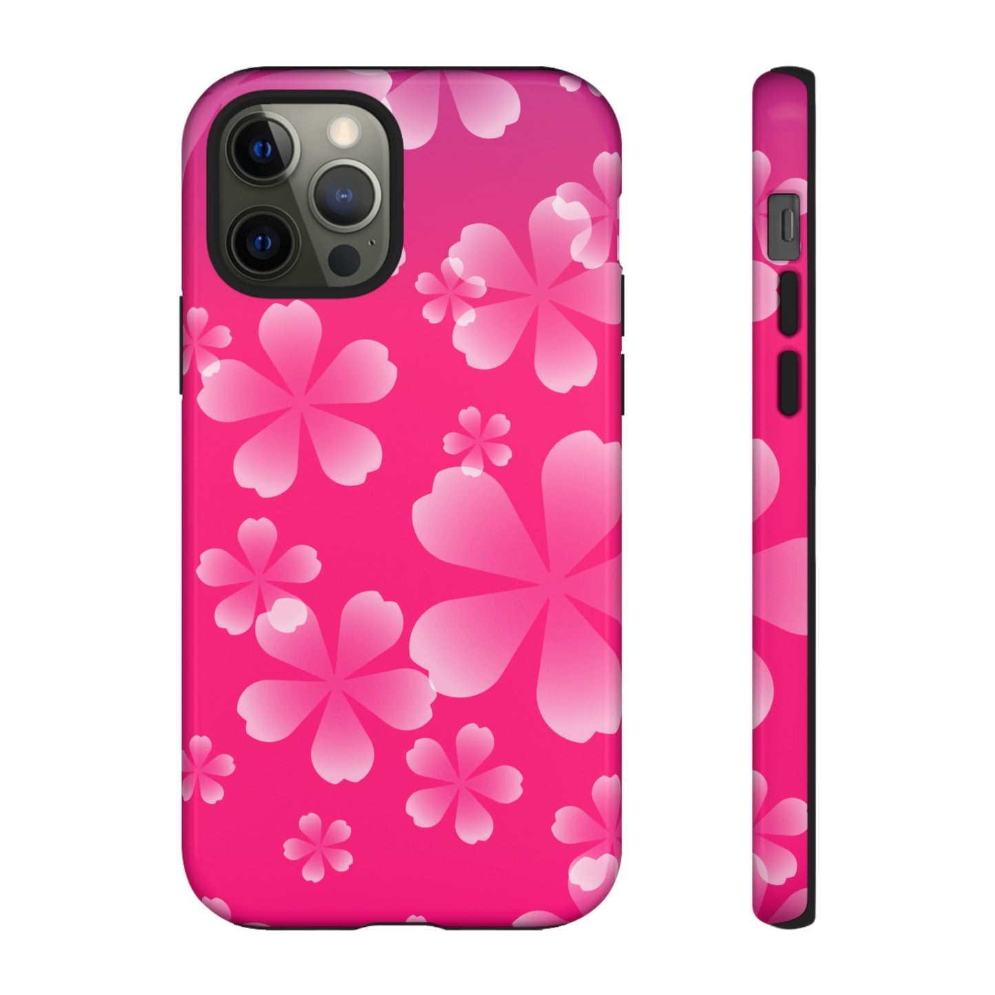 Pink with Cherry Blossom Tough Cases