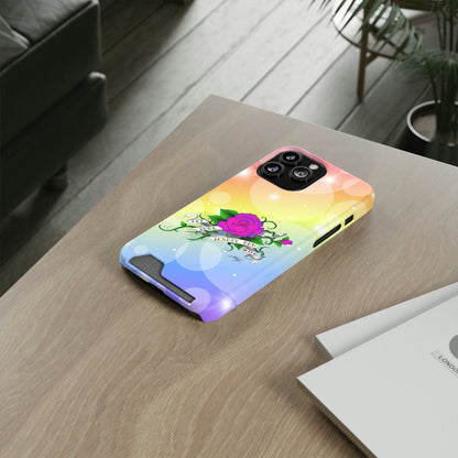 Let UR Beauty Run Wild (Phone Case W/Card Holder)