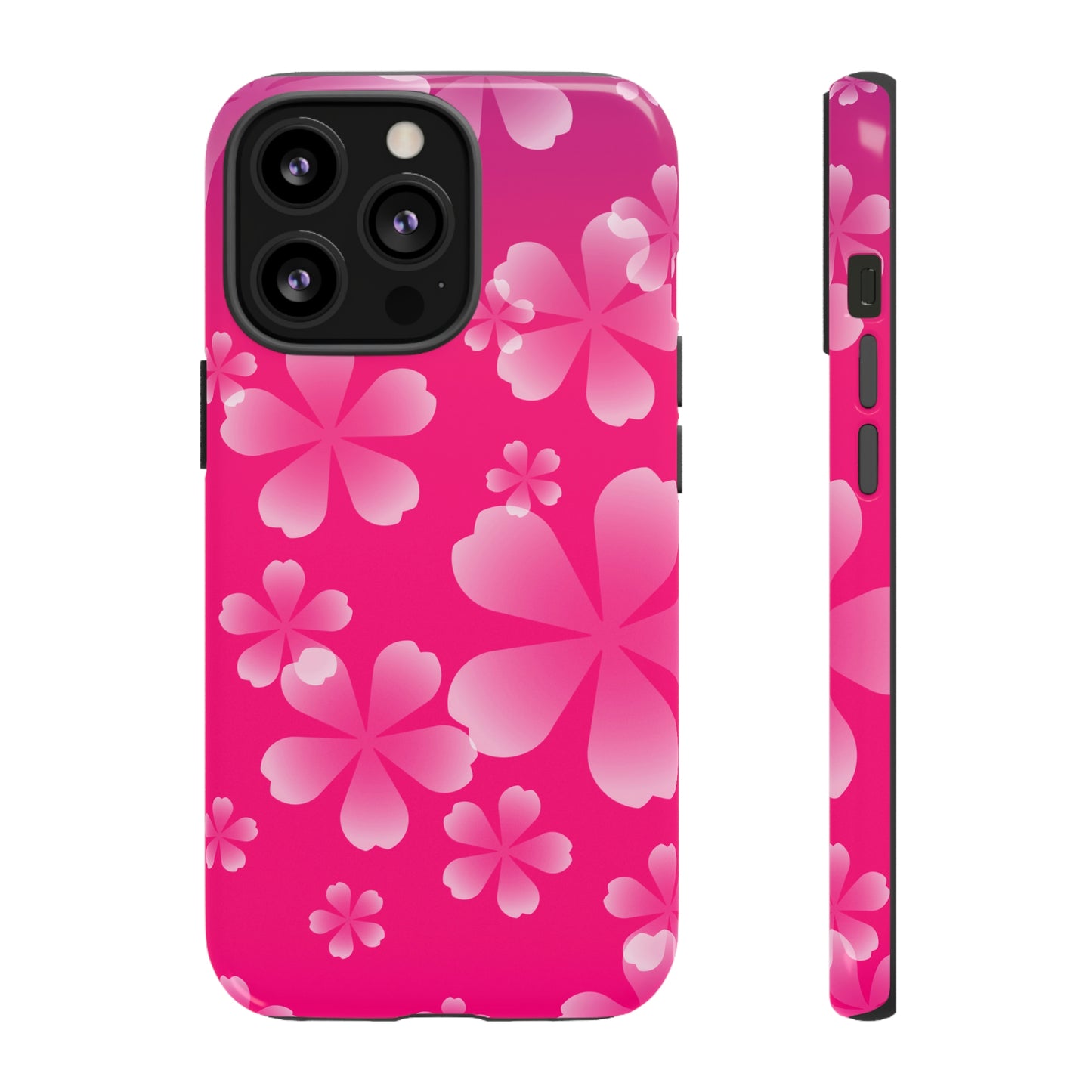 Pink with Cherry Blossom Tough Cases