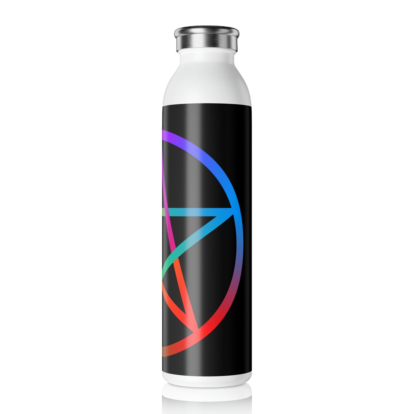 Elemental Pentagram Slim Water Bottle