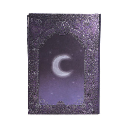 Embossed Black Cat Witches Spell Book A5 Journal with Pen