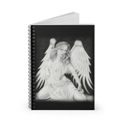 Naughty Angel Spiral Notebook - Ruled Line