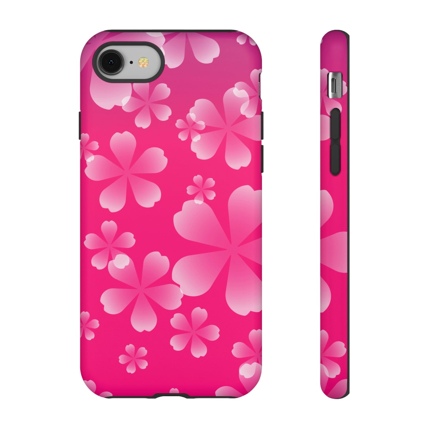 Pink with Cherry Blossom Tough Cases