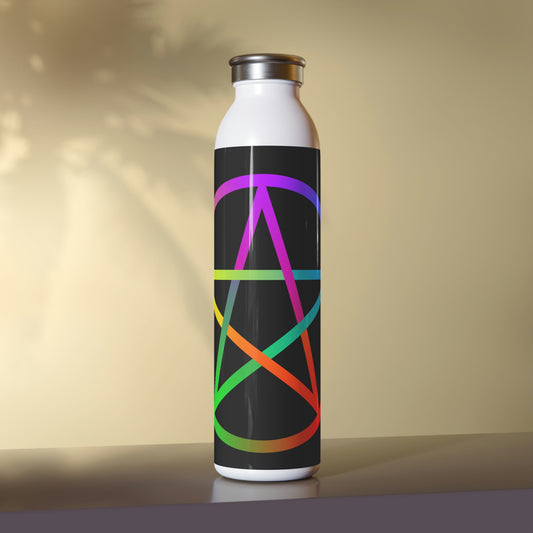 Elemental Pentagram Slim Water Bottle