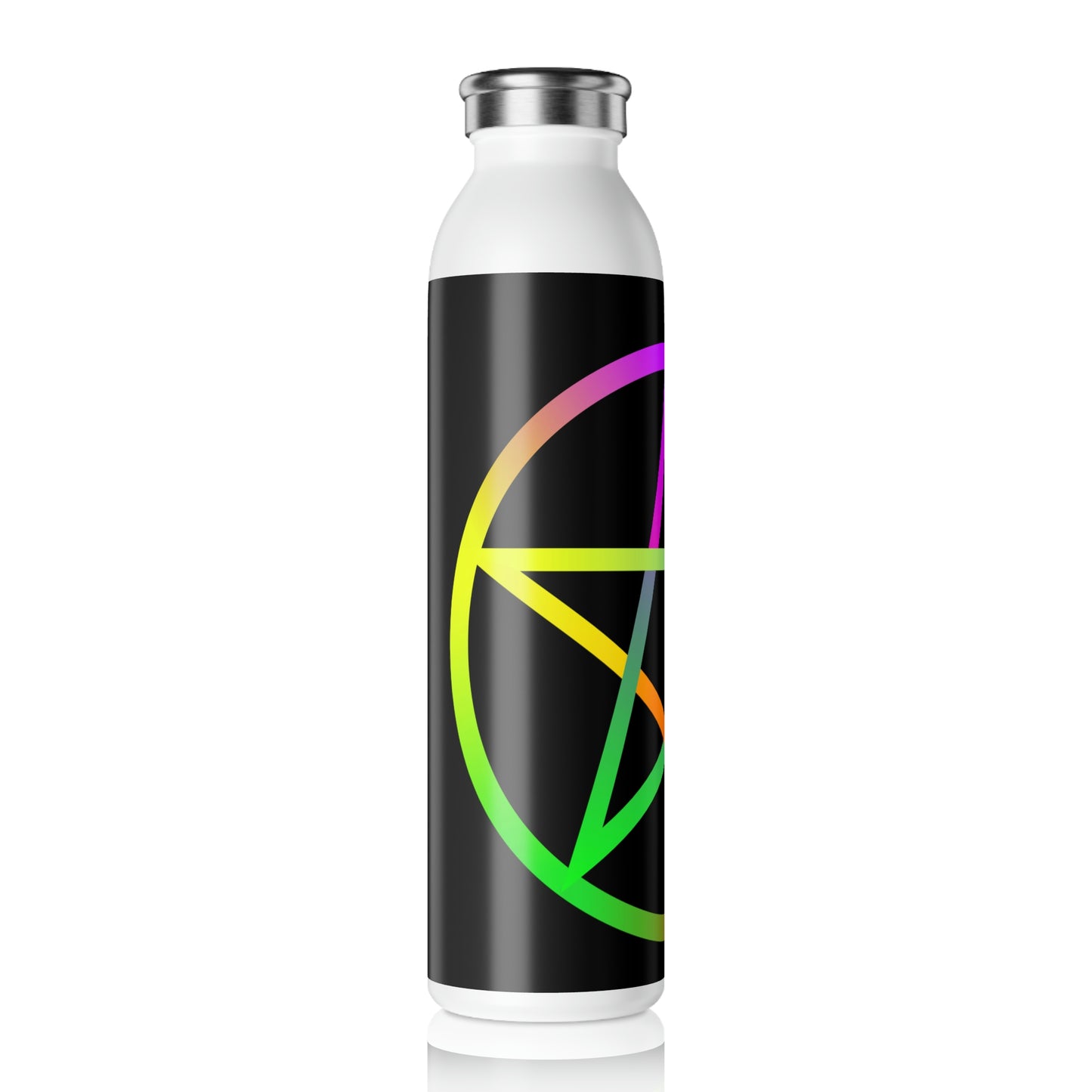 Elemental Pentagram Slim Water Bottle