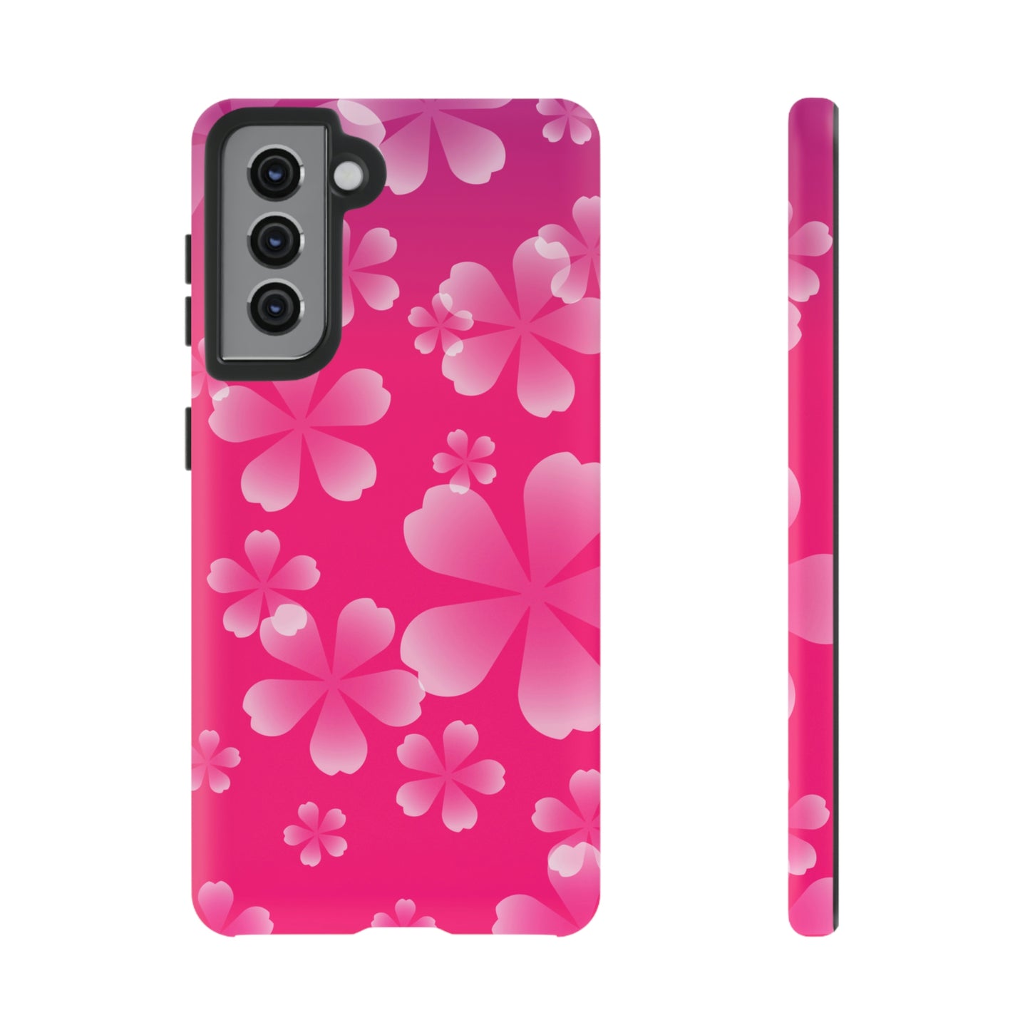 Pink with Cherry Blossom Tough Cases