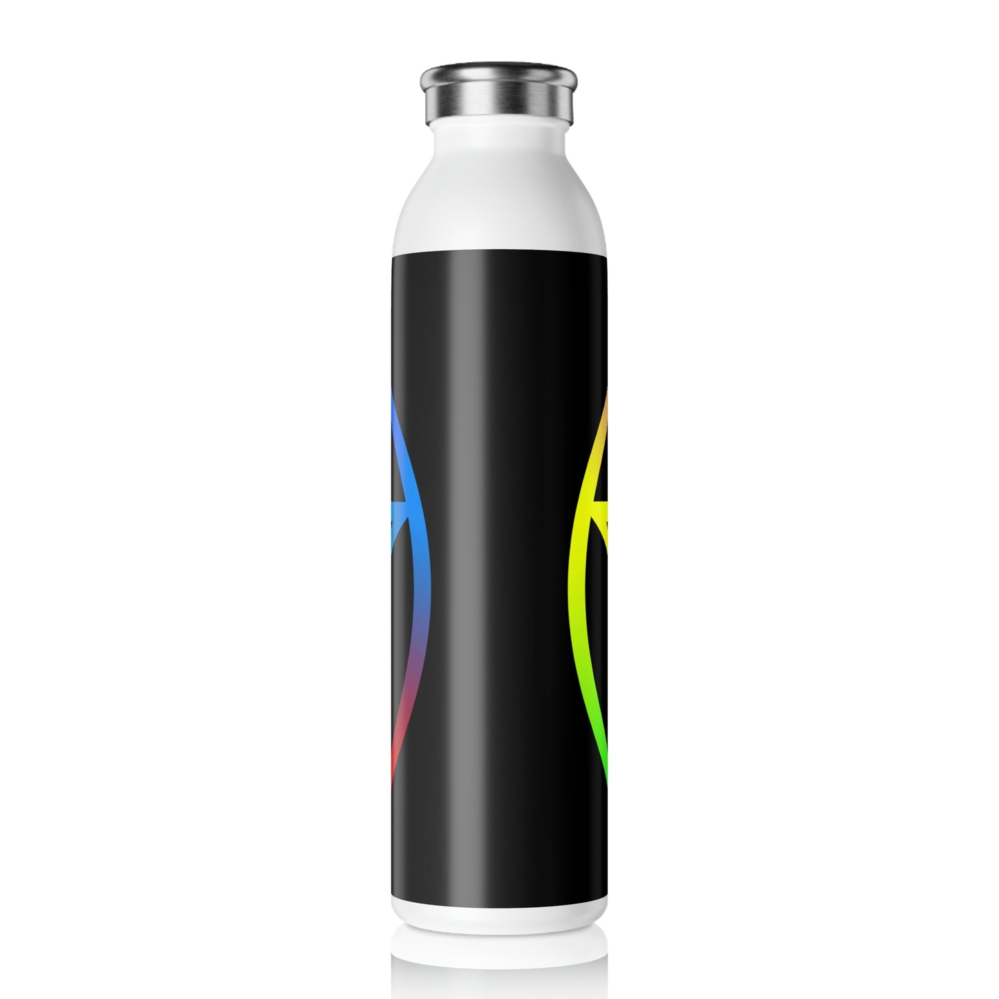 Elemental Pentagram Slim Water Bottle