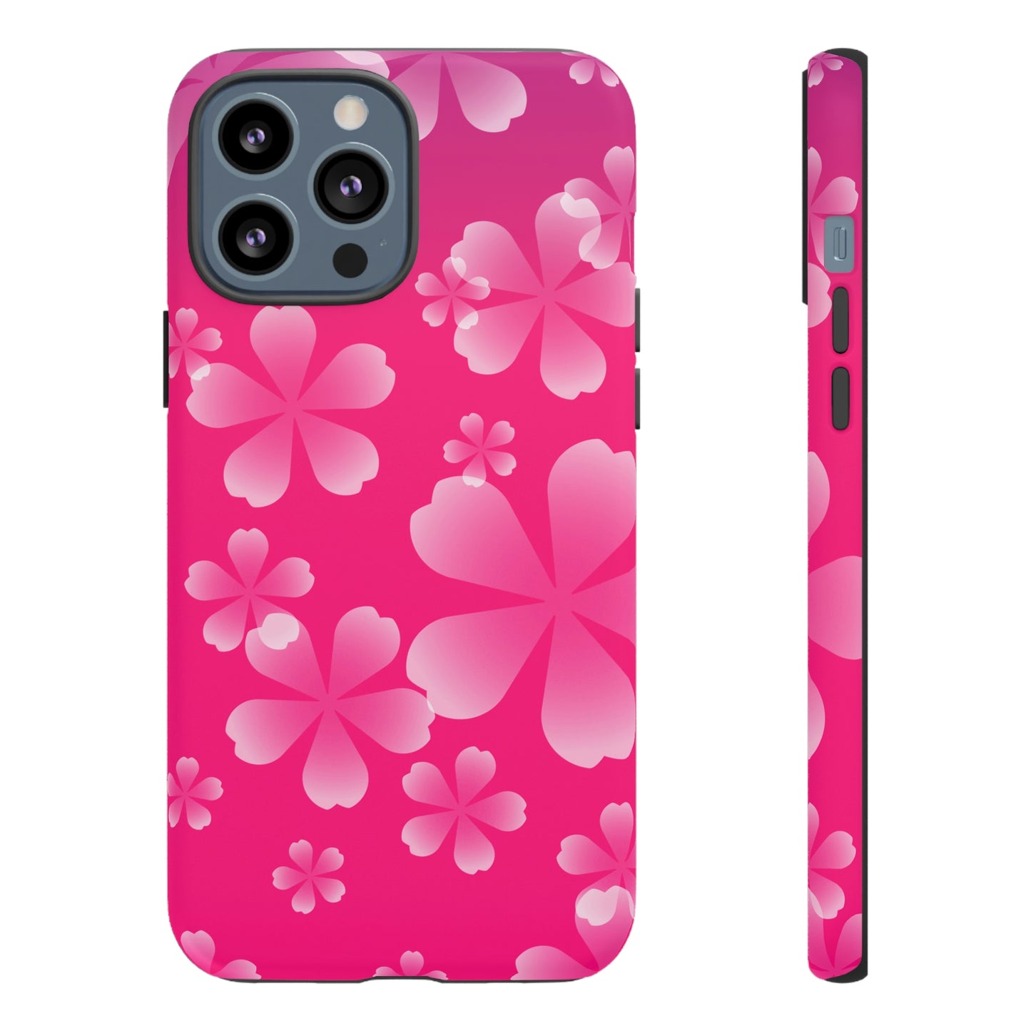 Pink with Cherry Blossom Tough Cases