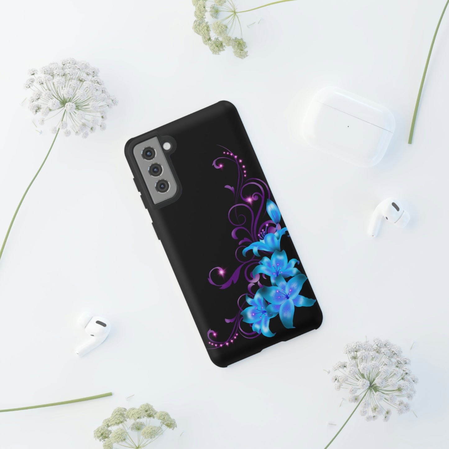 Fairy Lilies (purple) Tough Cases