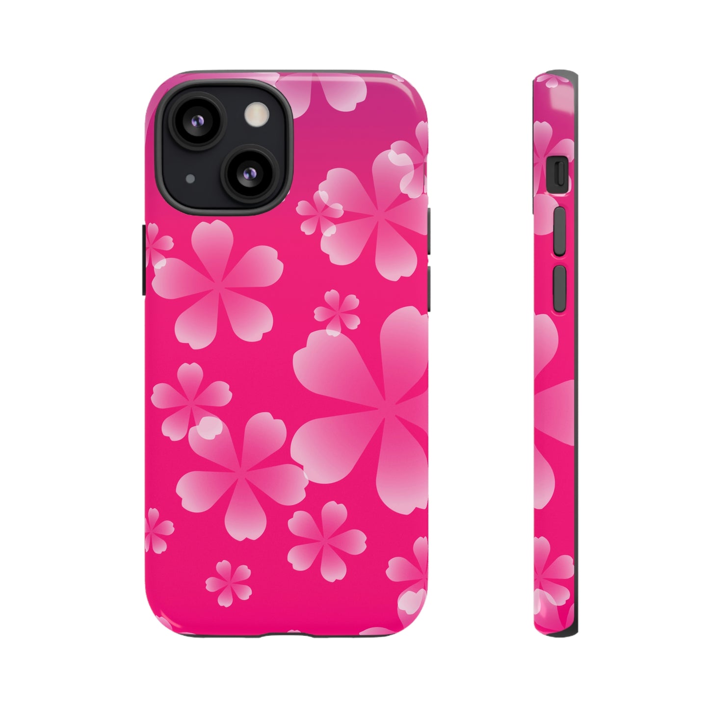 Pink with Cherry Blossom Tough Cases