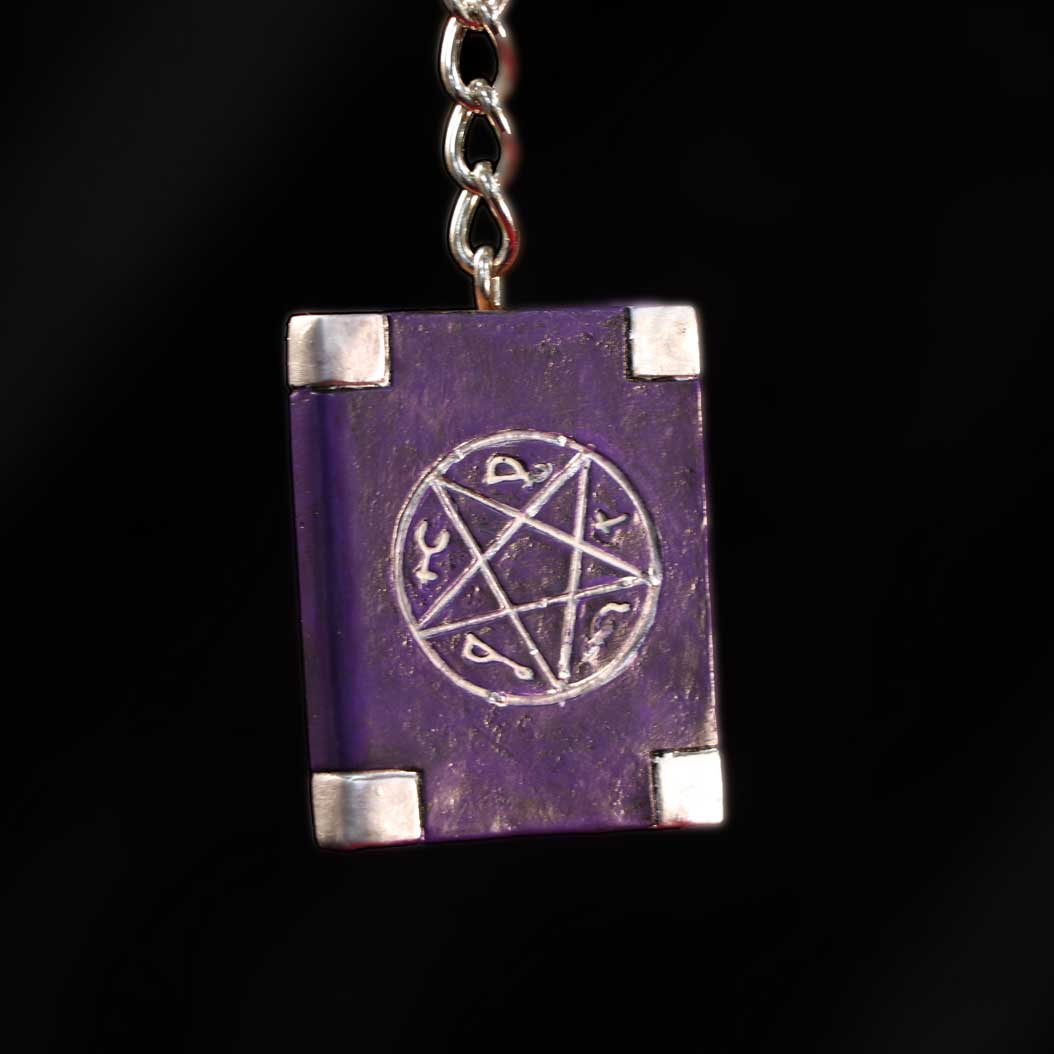 Book of Spells Keychain